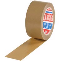 tesa 4100, Premium Emballagetape og pakketape præget, Brun  - 50 mm x 66 meter