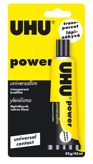 UHU Universele Lijm Power transparant 42gr.