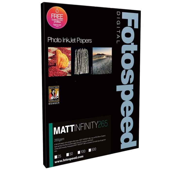 Fotospeed Matt Infinity 265 g/m² - A4, 25 vellen