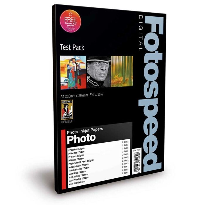 Fotospeed Photo A4 Test Pack, 16 vellen