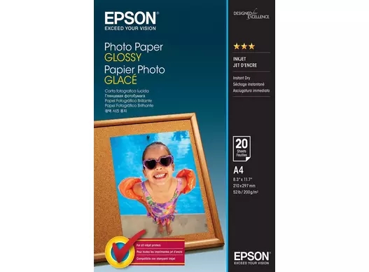 Epson Fotopapier Glanzend 200 g/m² - A4 - 20 vellen