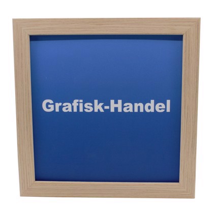Lijsten met ontspiegeld glas voor foto\'s, kunst en posters - 50 x 50 cm