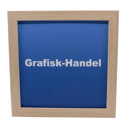 Lijsten met ontspiegeld glas voor foto\'s, kunst en posters - 60 x 60 cm