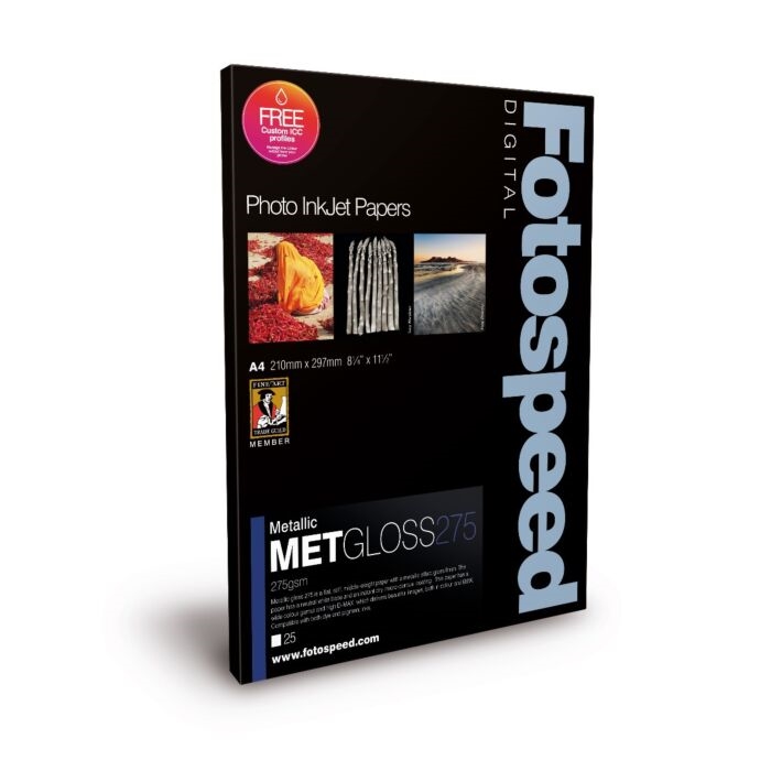 Fotospeed Metallic Gloss 275 g/m² - A3, 25 vellen